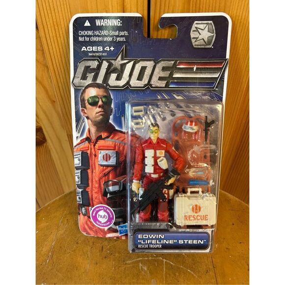 2011 Hasbro GI Joe 30th anniversary  Edwin Lifeline Steen v7 Figure Factory Seal - Picture 1 of 6